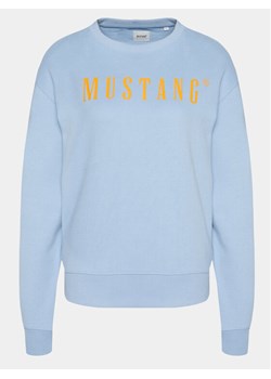 Mustang Bluza Aberdeen 1014960 Błękitny Regular Fit ze sklepu MODIVO w kategorii Bluzy damskie - zdjęcie 181095129