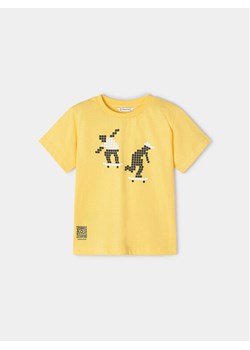 Mayoral T-Shirt 3013 Żółty Regular Fit ze sklepu MODIVO w kategorii T-shirty chłopięce - zdjęcie 181095227