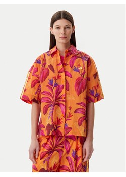 adidas Koszula FARM Premium JD6281 Pomarańczowy Loose Fit ze sklepu MODIVO w kategorii Koszule damskie - zdjęcie 181095328