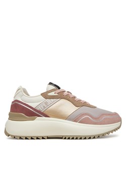 Pepe Jeans Sneakersy Kimi Glam PLS60042 Różowy ze sklepu MODIVO w kategorii Buty sportowe damskie - zdjęcie 181095359