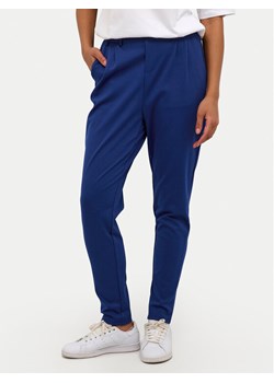 Kaffe Spodnie materiałowe Jenny 10508651 Niebieski Regular Fit ze sklepu MODIVO w kategorii Spodnie damskie - zdjęcie 181095489