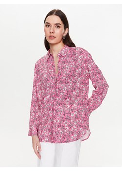 United Colors Of Benetton Koszula 5T17DQ02Y Różowy Relaxed Fit ze sklepu MODIVO w kategorii Koszule damskie - zdjęcie 181095547
