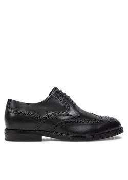 Boss Półbuty Dressletic Derb bubr 50521227 Czarny ze sklepu MODIVO w kategorii Buty eleganckie męskie - zdjęcie 181095567
