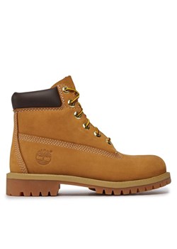 Timberland Trapery 6 In Premium Wp Boot 12909/TB0129097131 Brązowy ze sklepu MODIVO w kategorii Workery damskie - zdjęcie 181095619