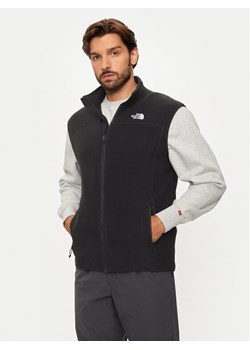 The North Face Kamizelka Glacier NF0A7SSL Czarny Regular Fit ze sklepu MODIVO w kategorii Kamizelki męskie - zdjęcie 181095667