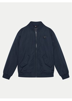 Tommy Hilfiger Kurtka bomber KB0KB09091 Granatowy Relaxed Fit ze sklepu MODIVO w kategorii Kurtki chłopięce - zdjęcie 181095668