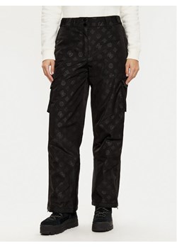 Guess Spodnie narciarskie W4PB60 WH0K0 Czarny Regular Fit ze sklepu MODIVO w kategorii Spodnie damskie - zdjęcie 181095695