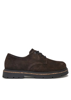 Birkenstock Półbuty Highwood Lace Low 1029609 Brązowy ze sklepu MODIVO w kategorii Półbuty męskie - zdjęcie 181095715
