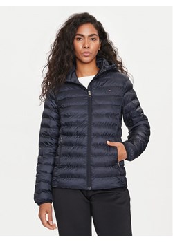 Tommy Hilfiger Kurtka przejściowa Global Stripe WW0WW42046 Granatowy Regular Fit ze sklepu MODIVO w kategorii Kurtki damskie - zdjęcie 181095738
