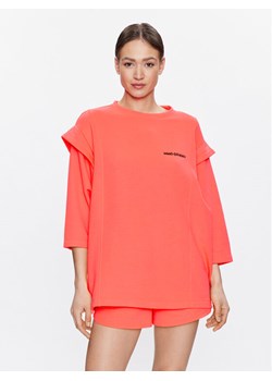 MMC Studio Bluza Loretta Różowy Relaxed Fit ze sklepu MODIVO w kategorii Bluzy damskie - zdjęcie 181095739