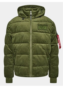 Alpha Industries Kurtka zimowa Cord 138118 Zielony Regular Fit ze sklepu MODIVO w kategorii Kurtki męskie - zdjęcie 181095745