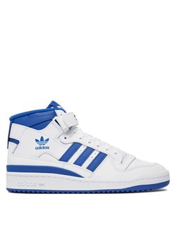 adidas Sneakersy Forum Mid IG3755 Biały ze sklepu MODIVO w kategorii Buty sportowe męskie - zdjęcie 181095757