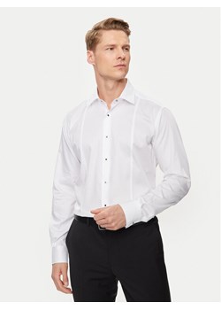 KARL LAGERFELD Koszula 605036 542602 Biały Regular Fit ze sklepu MODIVO w kategorii Koszule męskie - zdjęcie 181095775