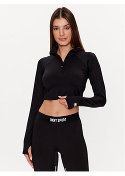DKNY Sport Bluzka DP2T9232 Czarny Classic Fit ze sklepu MODIVO w kategorii Bluzki damskie - zdjęcie 181095817