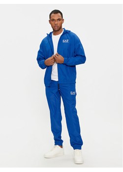EA7 Emporio Armani Dres 8NPV08 PN4HZ 1582 Niebieski Regular Fit ze sklepu MODIVO w kategorii Dresy męskie - zdjęcie 181095865