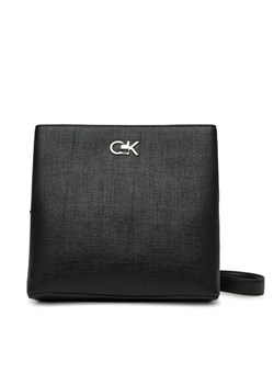 Calvin Klein Torebka Ck Bucket Bag_Tex K60K613179 Czarny ze sklepu MODIVO w kategorii Listonoszki - zdjęcie 181095878