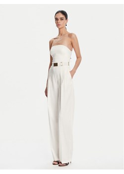 Elisabetta Franchi Kombinezon TU05152E2 100 Écru Regular Fit ze sklepu MODIVO w kategorii Kombinezony damskie - zdjęcie 181095889