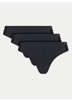 Under Armour Komplet 3 par stringów Pure Stretch 25UUSHJ135 Czarny ze sklepu MODIVO w kategorii Majtki damskie - zdjęcie 181096027
