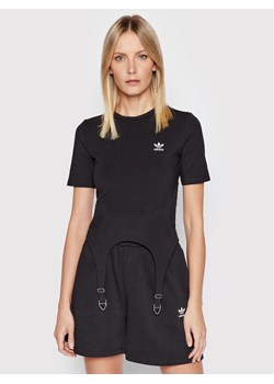adidas T-Shirt Always Original HF2010 Czarny Tight Fit ze sklepu MODIVO w kategorii Bluzki damskie - zdjęcie 181096047