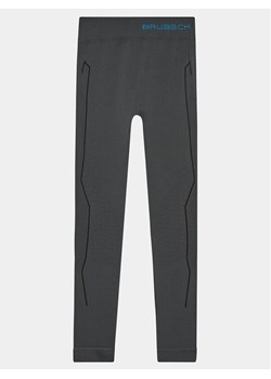 Brubeck Bielizna termoaktywna dolna LE1208J Szary Slim Fit ze sklepu MODIVO w kategorii Bielizna termoaktywna - zdjęcie 181096055