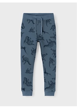 NAME IT Spodnie dresowe 13218870 Niebieski Regular Fit ze sklepu MODIVO w kategorii Spodnie chłopięce - zdjęcie 181096059