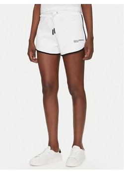KARL LAGERFELD Szorty sportowe A2W10095 Biały Regular Fit - id: 0000304771170 - marki Karl Lagerfeld - 181096065 KARL LAGERFELD Szorty sportowe A2W10095 Biały Regular Fit ze sklepu MODIVO w kategorii Szorty - zdjęcie 181096065
