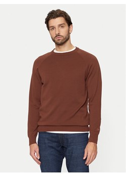 Lee Sweter 112355672 Brązowy Regular Fit ze sklepu MODIVO w kategorii Swetry męskie - zdjęcie 181096096