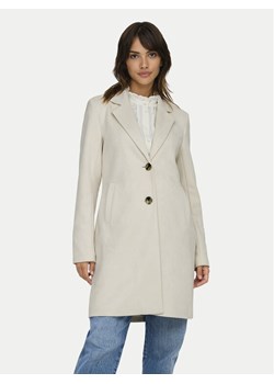 ONLY Płaszcz przejściowy Diane 15336518 Beżowy Regular Fit ze sklepu MODIVO w kategorii Płaszcze damskie - zdjęcie 181096137
