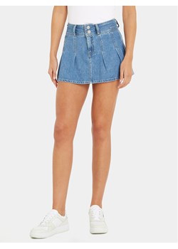 Tommy Jeans Spódnica jeansowa DW0DW16177 Granatowy Regular Fit ze sklepu MODIVO w kategorii Spódnice - zdjęcie 181096176