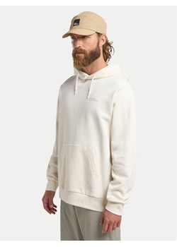 Jack Wolfskin Bluza Essential A63872 Écru Regular Fit ze sklepu MODIVO w kategorii Bluzy męskie - zdjęcie 181096329
