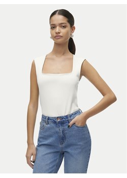 Vero Moda Top Million 10312751 Biały Slim Fit ze sklepu MODIVO w kategorii Bluzki damskie - zdjęcie 181096426