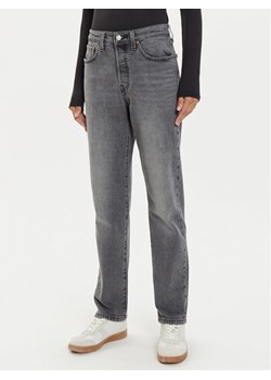 Levi's® Jeansy 501® 12501-0412 Czarny Straight Fit ze sklepu MODIVO w kategorii Jeansy damskie - zdjęcie 181096528