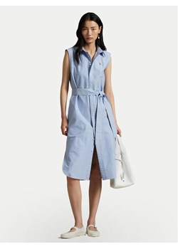 Polo Ralph Lauren Sukienka koszulowa 211965853002 Błękitny Regular Fit ze sklepu MODIVO w kategorii Sukienki - zdjęcie 181096539