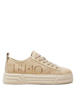 Liu Jo Sneakersy Cleo BF4031 P0102 Beżowy ze sklepu MODIVO w kategorii Buty sportowe damskie - zdjęcie 181096578