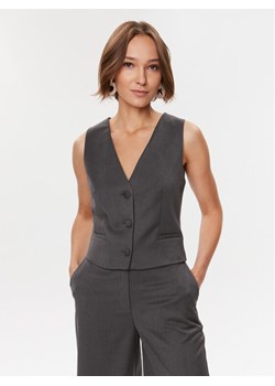 MVP Wardrobe Kamizelka garniturowa Meda MVPI3GL006.0TE0175 Szary Regular Fit ze sklepu MODIVO w kategorii Kamizelki damskie - zdjęcie 181096587