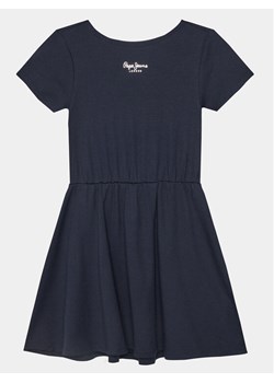 Pepe Jeans Sukienka letnia Olya PG951663 Granatowy Regular Fit ze sklepu MODIVO w kategorii Sukienki dziewczęce - zdjęcie 181096916