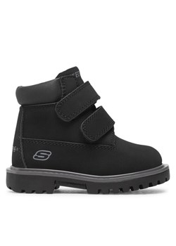 Skechers Trapery Mecca Sawmill 93159N/BLK Czarny ze sklepu MODIVO w kategorii Buty zimowe dziecięce - zdjęcie 181096965