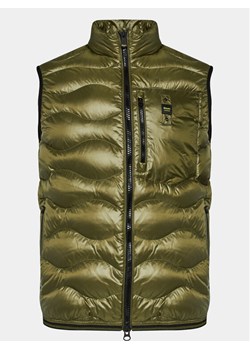 Blauer Kamizelka 23WBLUX03006 Zielony Regular Fit - id: 0000303289690 - marki Blauer USA - 181097019 Blauer Kamizelka 23WBLUX03006 Zielony Regular Fit ze sklepu MODIVO w kategorii Kamizelki męskie - zdjęcie 181097019