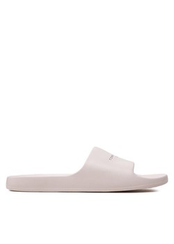Tommy Jeans Klapki Tjw Printed Pu Pool Slide EN0EN02693 Écru ze sklepu MODIVO w kategorii Klapki damskie - zdjęcie 181097089