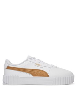 Puma Sneakersy Carina 3.0 Aqua Metallics 400722 02 Biały ze sklepu MODIVO w kategorii Buty sportowe damskie - zdjęcie 181097116