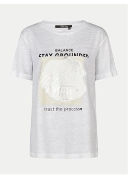 Marc Aurel T-Shirt 7551 7000 73730 Biały Regular Fit ze sklepu MODIVO w kategorii Bluzki damskie - zdjęcie 181097138