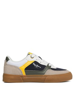 Pepe Jeans Sneakersy Kenton Master Combi B PBS30548 Granatowy ze sklepu MODIVO w kategorii Trampki dziecięce - zdjęcie 181097186