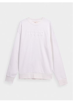 Outhorn Bluza OTHAW23TSWSM0755 Biały Regular Fit ze sklepu MODIVO w kategorii Bluzy męskie - zdjęcie 181097229