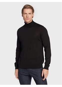 Boss Golf Musso-P 50468262 Czarny Slim Fit ze sklepu MODIVO w kategorii Swetry męskie - zdjęcie 181097245