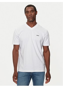 Boss T-Shirt Tee V 50506347 Biały Regular Fit ze sklepu MODIVO w kategorii T-shirty męskie - zdjęcie 181097497