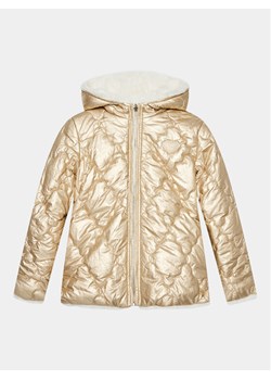Guess Kurtka przejściowa J3BL05 WEYO0 Złoty Regular Fit ze sklepu MODIVO w kategorii Kurtki dziewczęce - zdjęcie 181097506