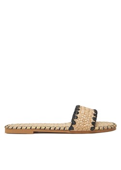 DeeZee Klapki BP6097-5 Beżowy ze sklepu MODIVO w kategorii Espadryle damskie - zdjęcie 181097655