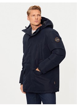 Napapijri Kurtka zimowa A-Cornier NP0A4IJB Granatowy Regular Fit ze sklepu MODIVO w kategorii Kurtki męskie - zdjęcie 181097687