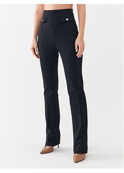Boss Spodnie materiałowe Tubeka 50500030 Czarny Slim Fit ze sklepu MODIVO w kategorii Spodnie damskie - zdjęcie 181097705
