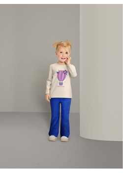 NAME IT Bluzka 13219821 Écru Regular Fit ze sklepu MODIVO w kategorii Bluzki dziewczęce - zdjęcie 181097739